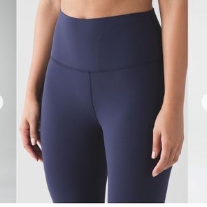 Lulu Lemon Align Crop Legging in Deep Indigo